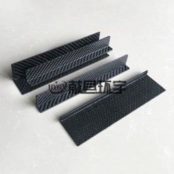 碳纤维u型槽 L型 碳纤维异型材 环宇碳纤维制品